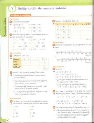 Matematicas 7 vamos a aprender
