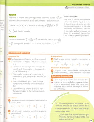 Matematicas 7 vamos a aprender