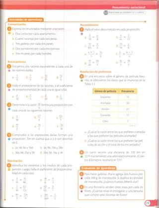 Matematicas 7 vamos a aprender
