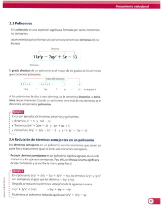 Matematicas 8 vamos a aprender
