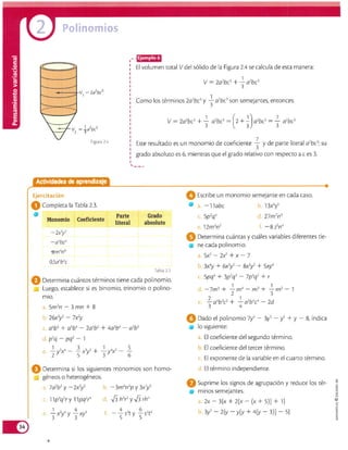 Matematicas 8 vamos a aprender