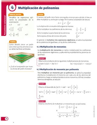 Matematicas 8 vamos a aprender