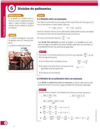 Matematicas 8 vamos a aprender