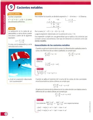 Matematicas 8 vamos a aprender