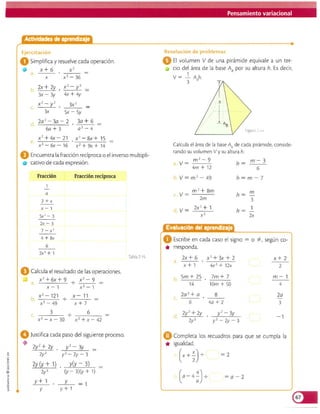 Matematicas 8 vamos a aprender