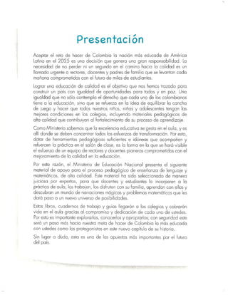 Matematicas 8 vamos a aprender