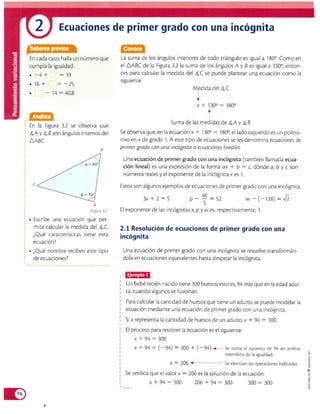 Matematicas 8 vamos a aprender