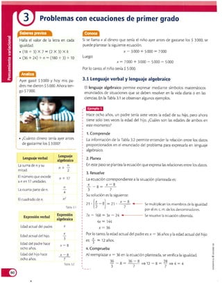 Matematicas 8 vamos a aprender