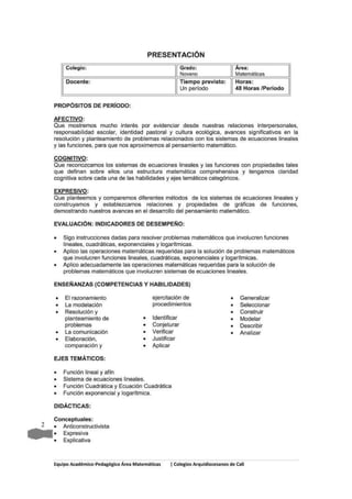 Matematicas 9