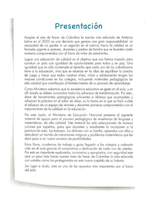 Matematicas 9 vamos a aprender