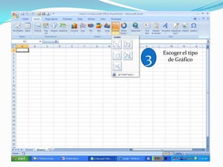 Dispersión con líneas rectas y dispersión con líneas rectas y marcadores