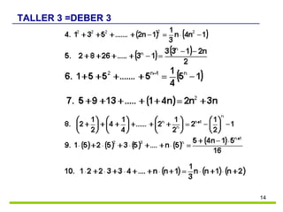 TALLER 3 =DEBER 3 