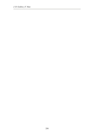 J. D. Godino y F. Ruiz
258
 