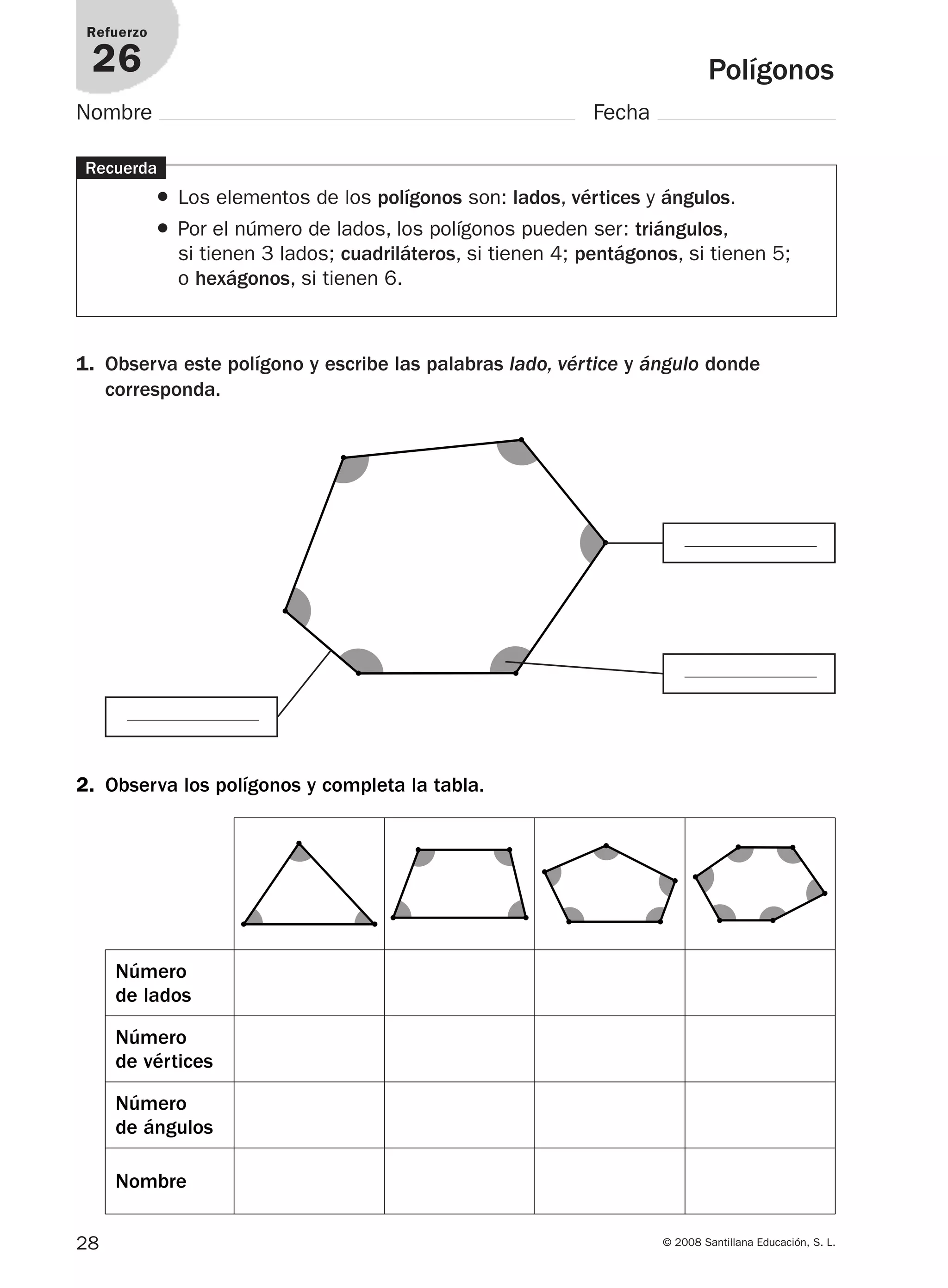 Matematicas refuerzo y ampliacion Santillana | PDF