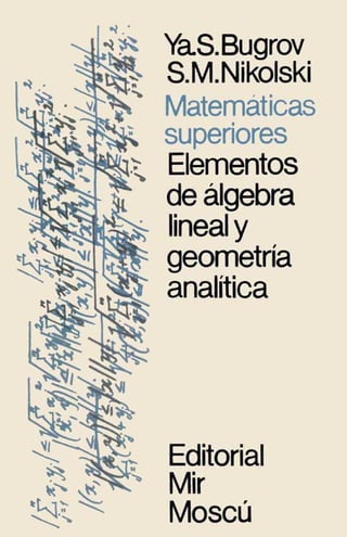 Matematicas superiores (tomo 1)