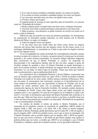 7
2. Si se suma la misma cantidad a cantidades iguales, las sumas son iguales.
3. Si se sustrae la misma cantidad a cantid...