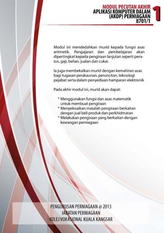 Asas Matematik Perniagaan