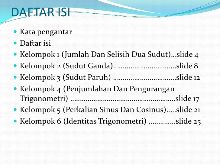 Matematika Bab Trigonometri