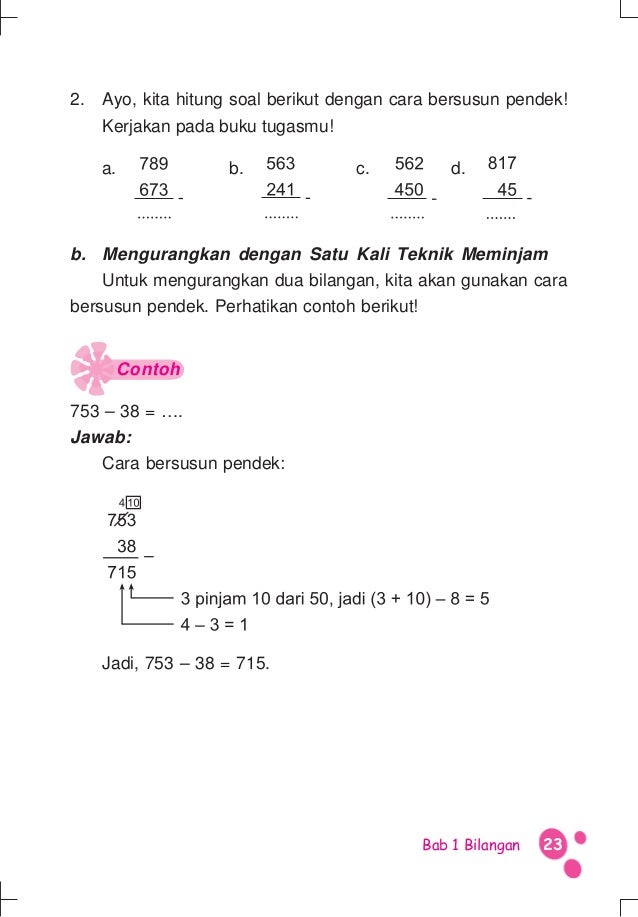 Matematika Kelas 3 Sd