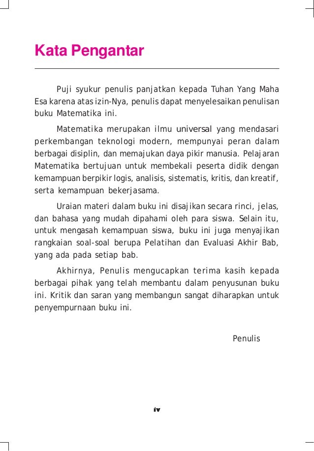 Matematika kelas 3 SD Matematika kelas 3 SD