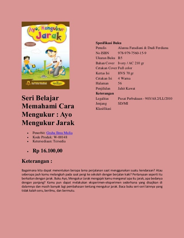 Buku Pengayaan Matematika dipasarkan oleh CV. Nusantara 