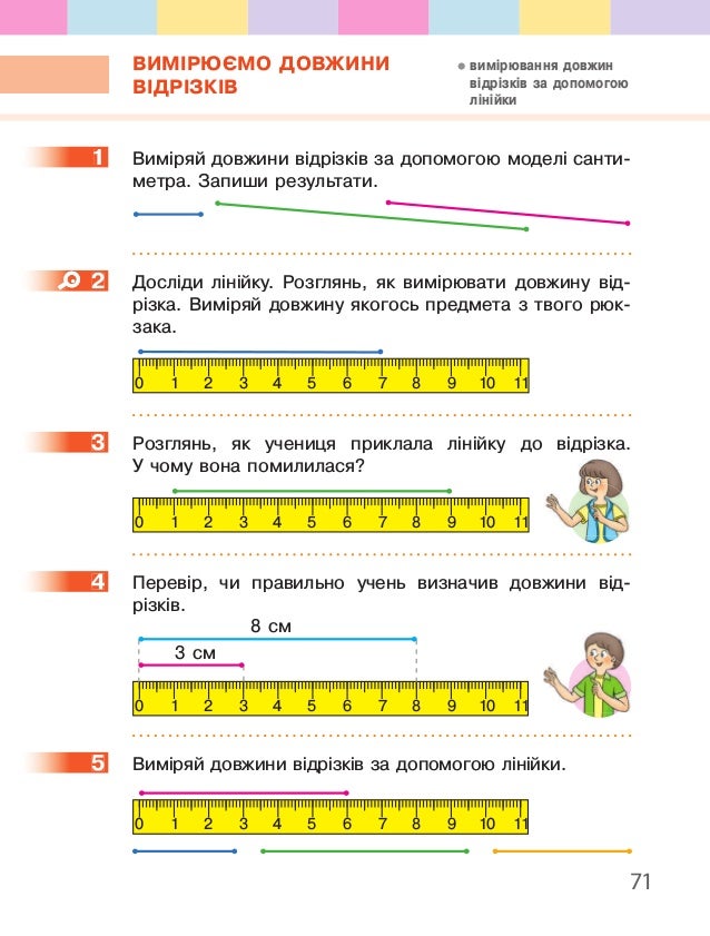 Математика 1 клас Скворцова С.О., Онопрієнко О. В.