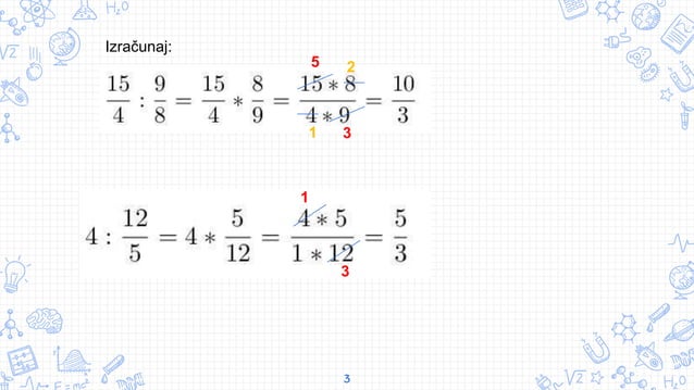 Matematika dijeljenje razlomaka | PPTX