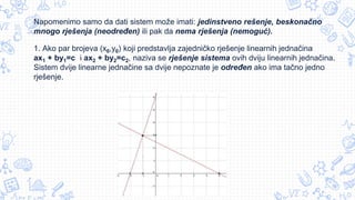 Matematika ix sistem jednacina sa dvije nepoznate | PPT