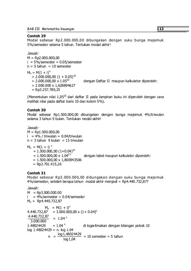 Bunga majemuk kalkulator forex