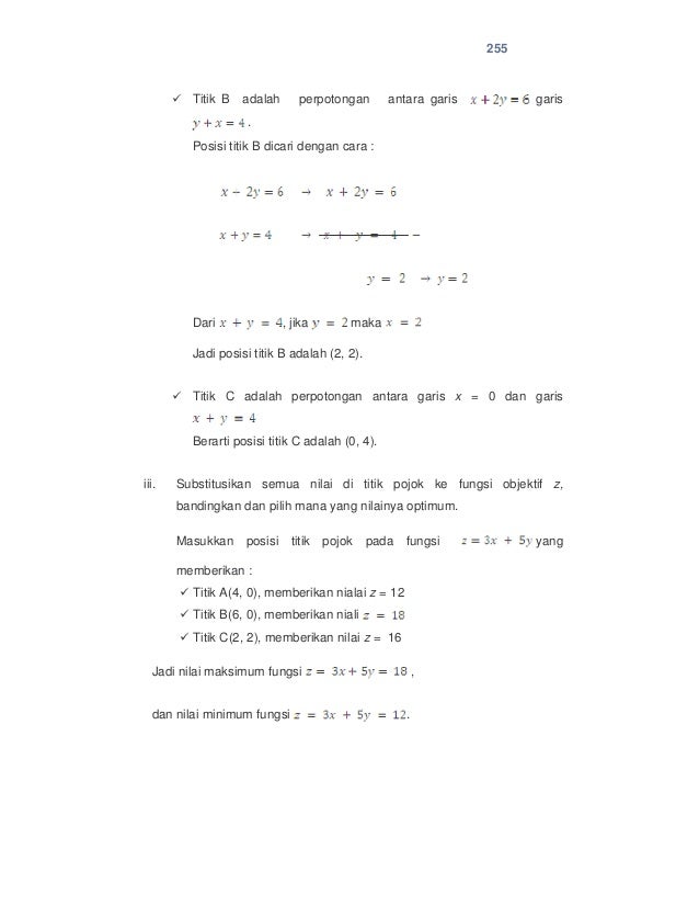 BSE: Matematika Bisnis dan Manajemen (2)