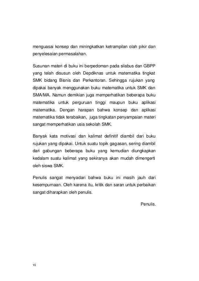 BSE: Matematika Bisnis dan Manajemen (2)