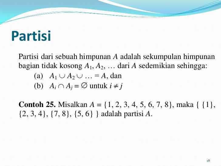 Matematika Himpunan