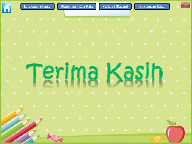 UKURAN PENYEBARAN DATA