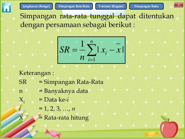 UKURAN PENYEBARAN DATA