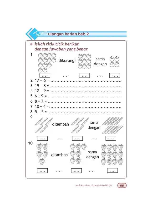 Matematika kelas 1