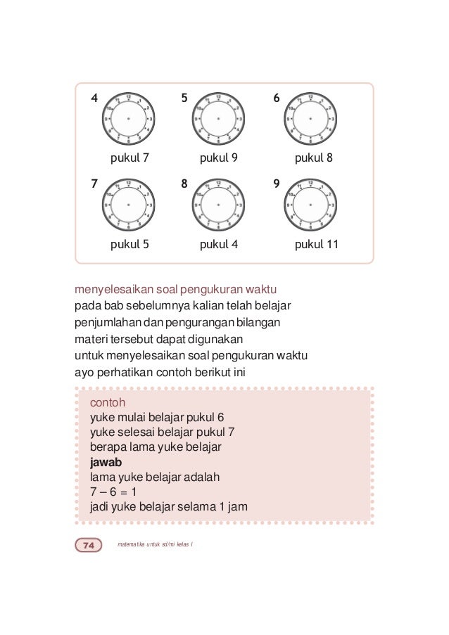 Matematika Kelas 1