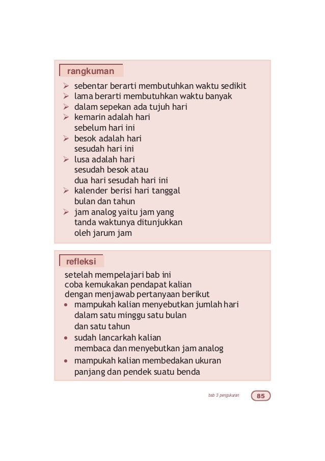soal sd jam 1 kelas matematika kelas Matematika 1