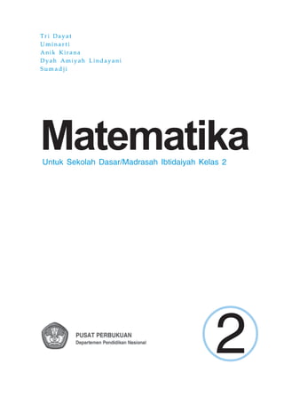 i
MatematikaUntuk Sekolah Dasar/Madrasah Ibtidaiyah Kelas 2
Tri Dayat
Uminarti
Anik Kirana
Dyah Amiyah Lindayani
Sumadji
2
 