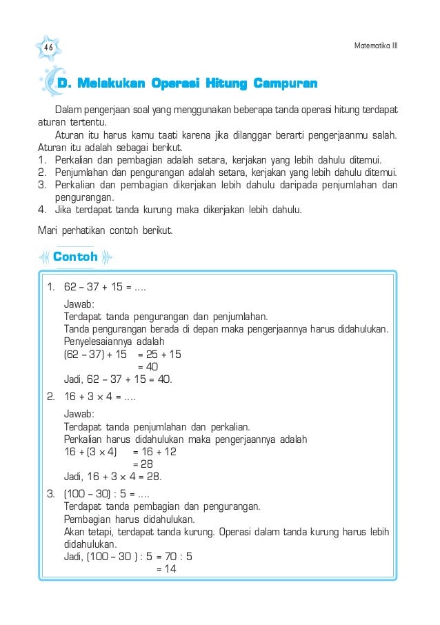 Matematika klas 3 sd