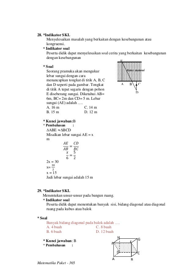 Matematika Paket 3