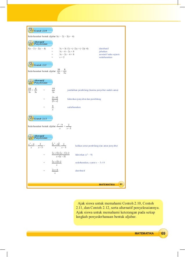 Contoh Deskripsi Matematika Kurikulum 2013 - Contoh Karo