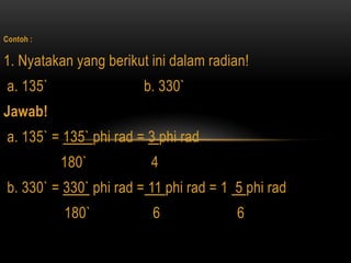 Matematika trigonometri | PPT