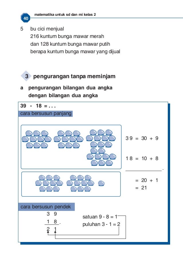 Pengurangan Dengan Cara Panjang Kelas 2 Sd Doc Kuncisoal