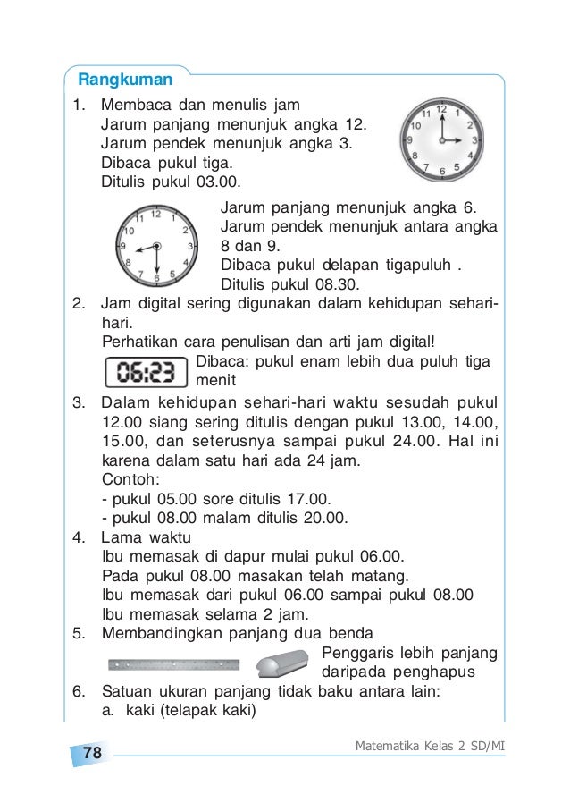 Matematika untuk kelas 2 - fatkul anam