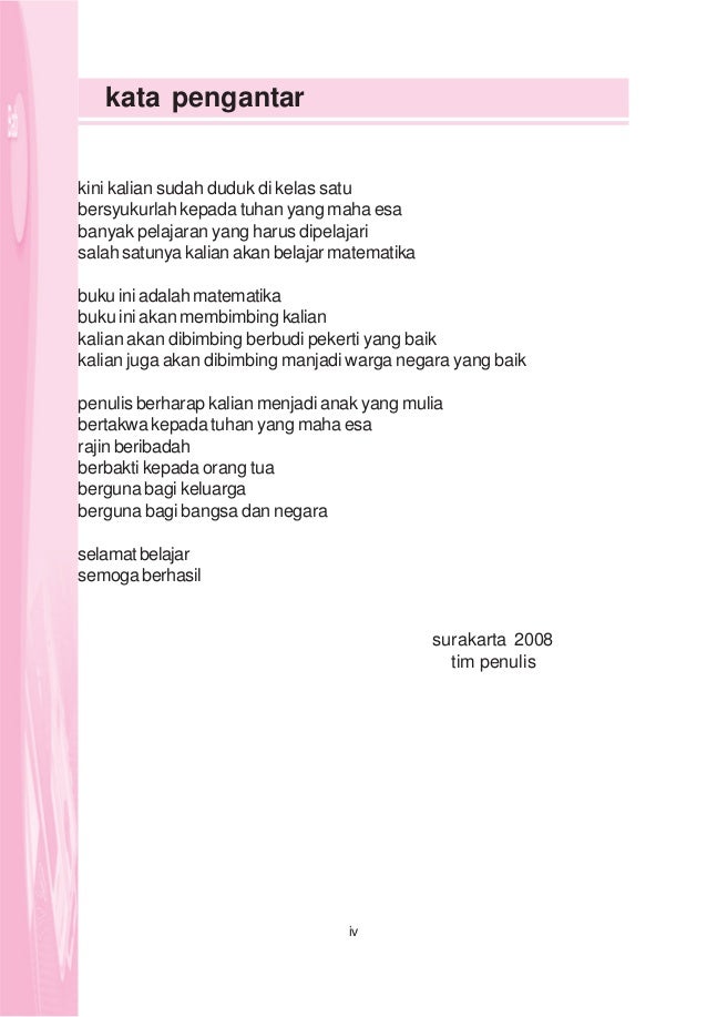 Matematika Untuk Sd Mi