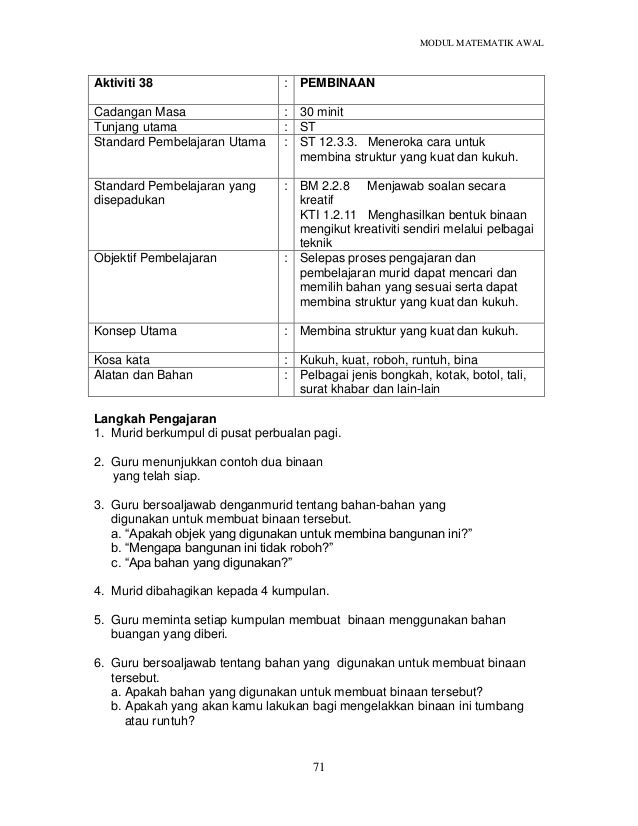Contoh Soalan Objektif Pelbagai Bentuk - Terengganu w
