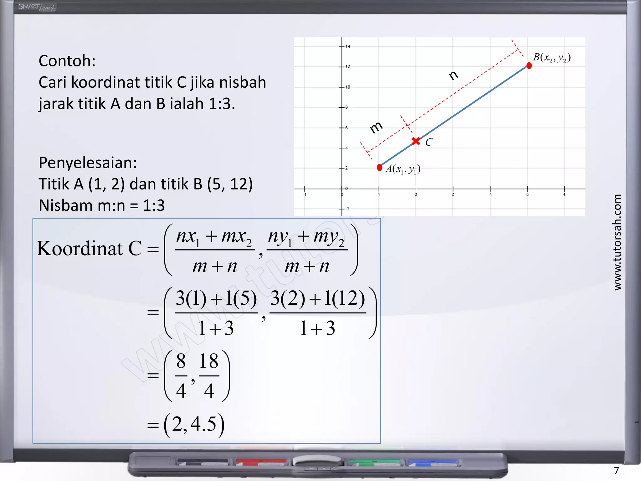 Matematik tambahan spm tingkatan 4 geometri koordinat {add maths form 4 ...