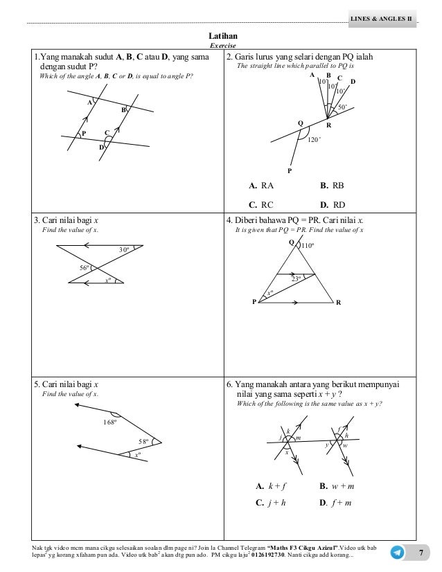 Matematik Tingkatan 3 Modul 1 2016