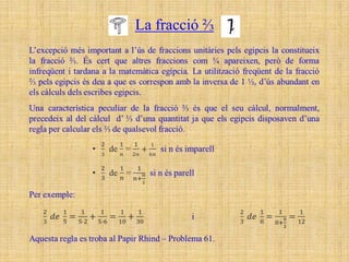 La fracció ⅔
 