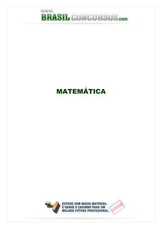 MATEMÁTICA
 